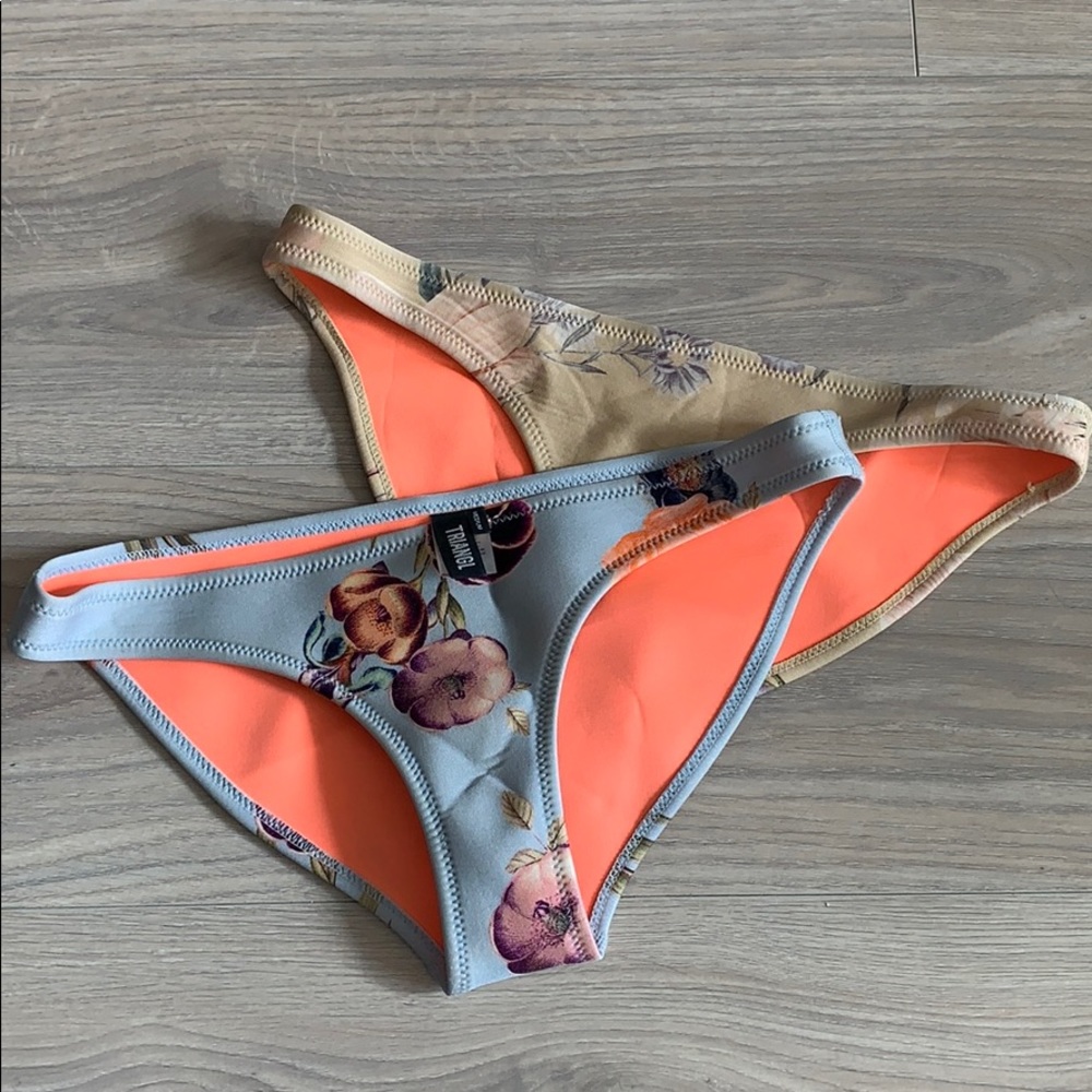 Triangl swimwear floral bottoms